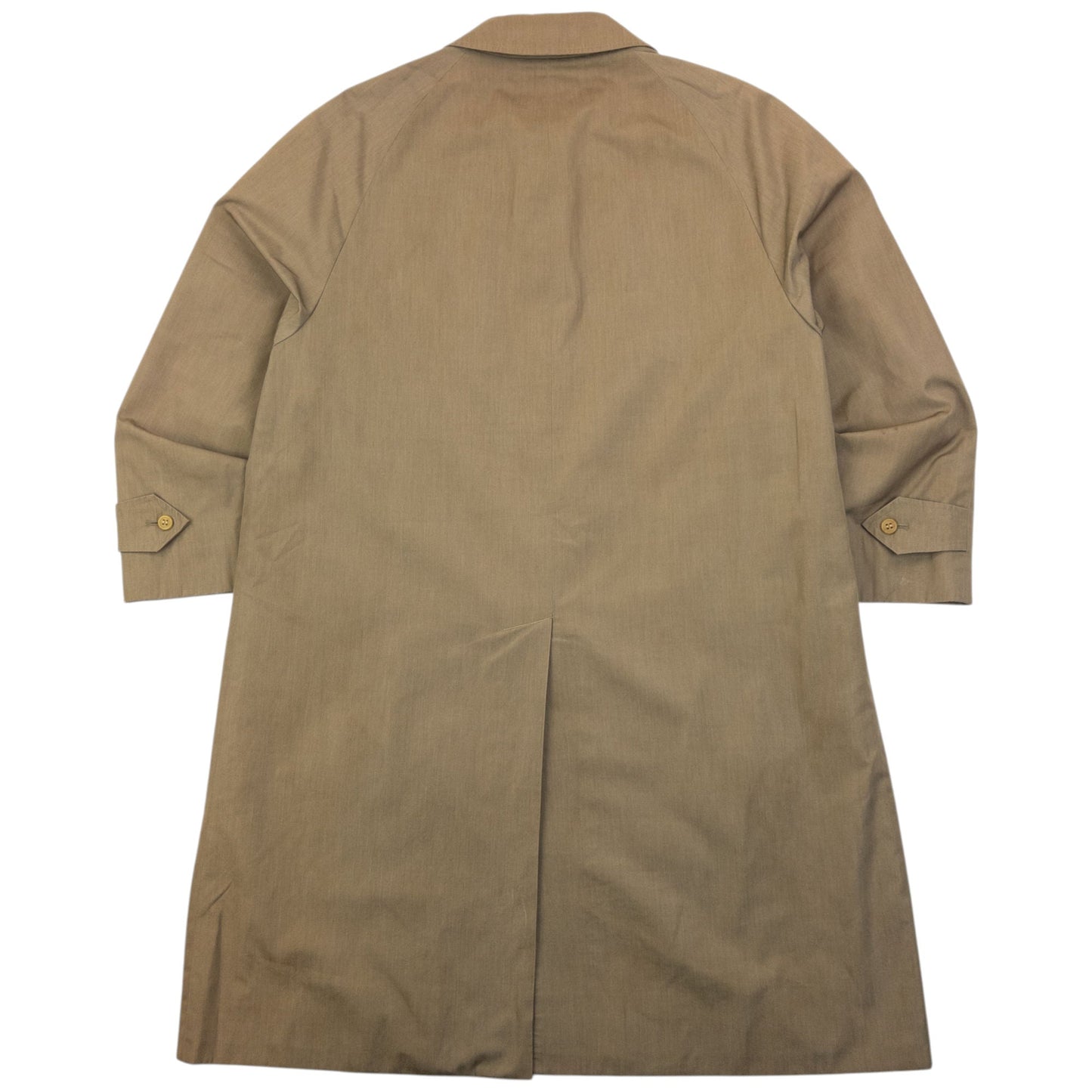 Vintage 80s Burberry Trench Jacket Size M | Medium, Brown