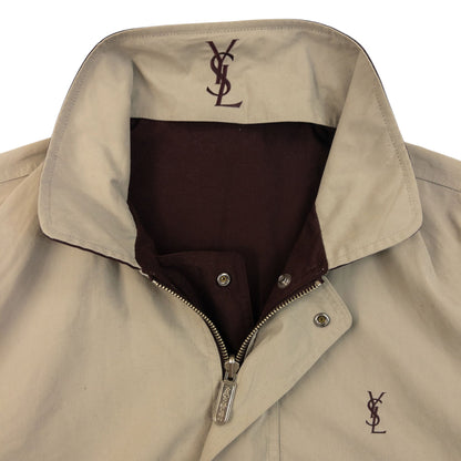 Vintage 90s YSL Yves Saint Laurent Reversible Jacket Size L | Large, Multicoloured