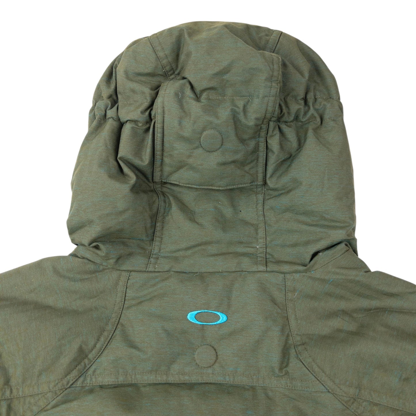 Vintage 2000s Oakley Fur Hood Puffer Jacket Size L | Large, Green