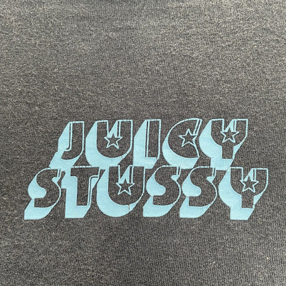 Vintage Stussy Juicy Stussy T Shirt, Size Medium Women's | Stussy, Navy