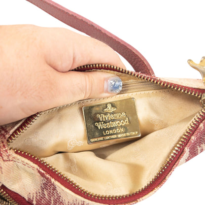 Vintage 2000s Vivienne Westwood Pattern Crossbody Bag | O/S, Multicoloured