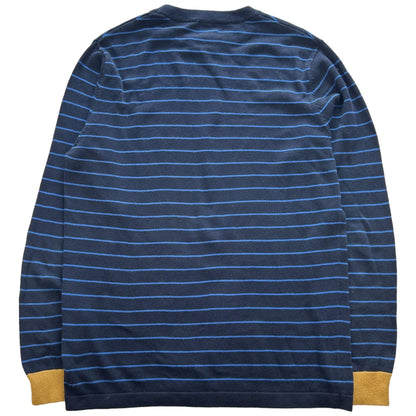 Vintage Stussy Stripped Knit Jumper Size M