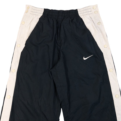 Vintage 2000s Nike Windrunner Breakaway Snap Tracksuit Bottoms Size S | Small, Black