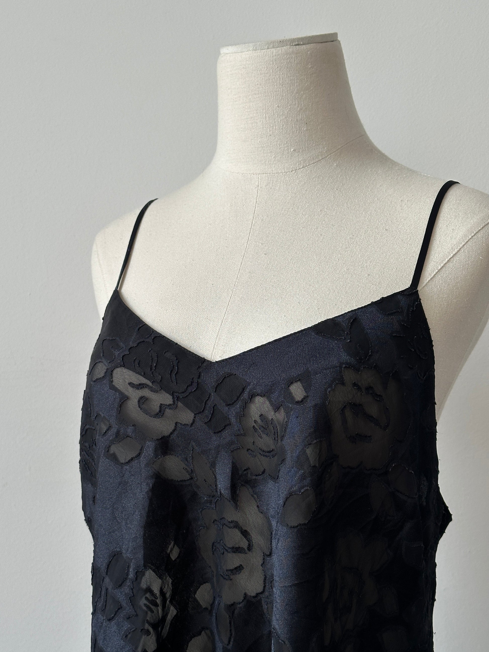 Victorias Secret 1990s Sheer Dress - L
