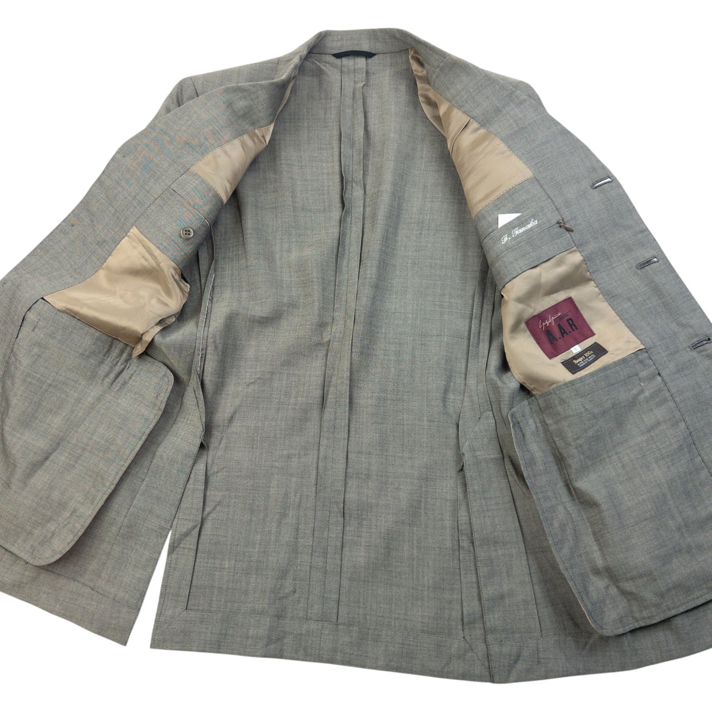 Vintage 90s Yohji Yamamoto D'Urban A.A.R Blazer Jacket Size M | Medium, Grey