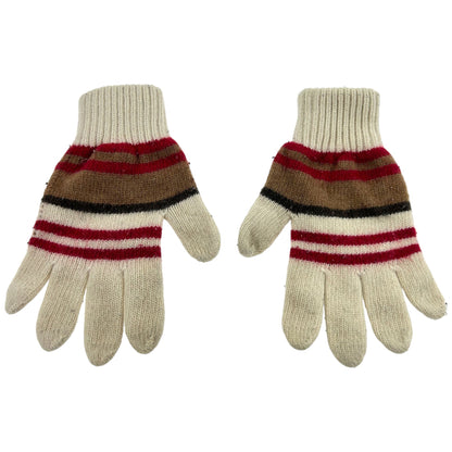 Vintage Dolce & Gabbana Striped Gloves Size One Size