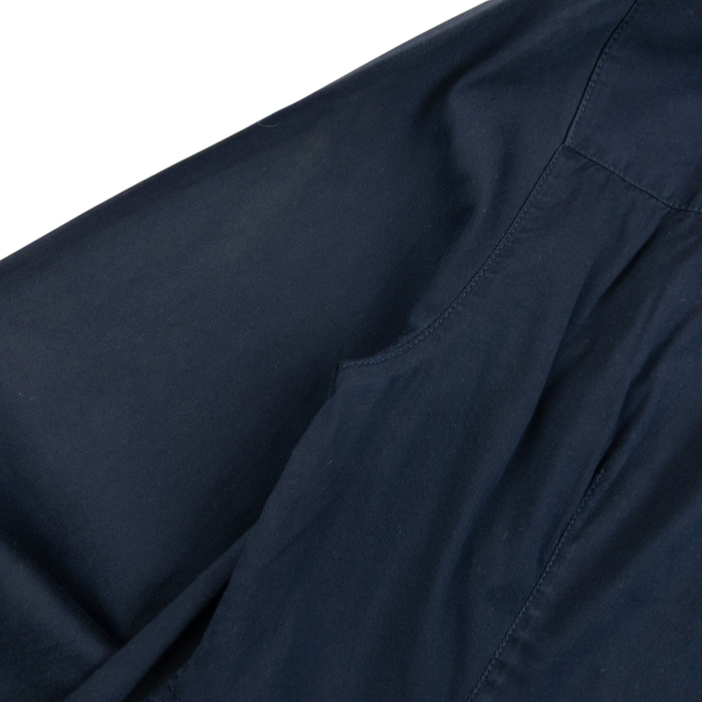 Vintage 2000s Prada Long Sleeve Button Up Shirt Womens Size S | Small, Navy