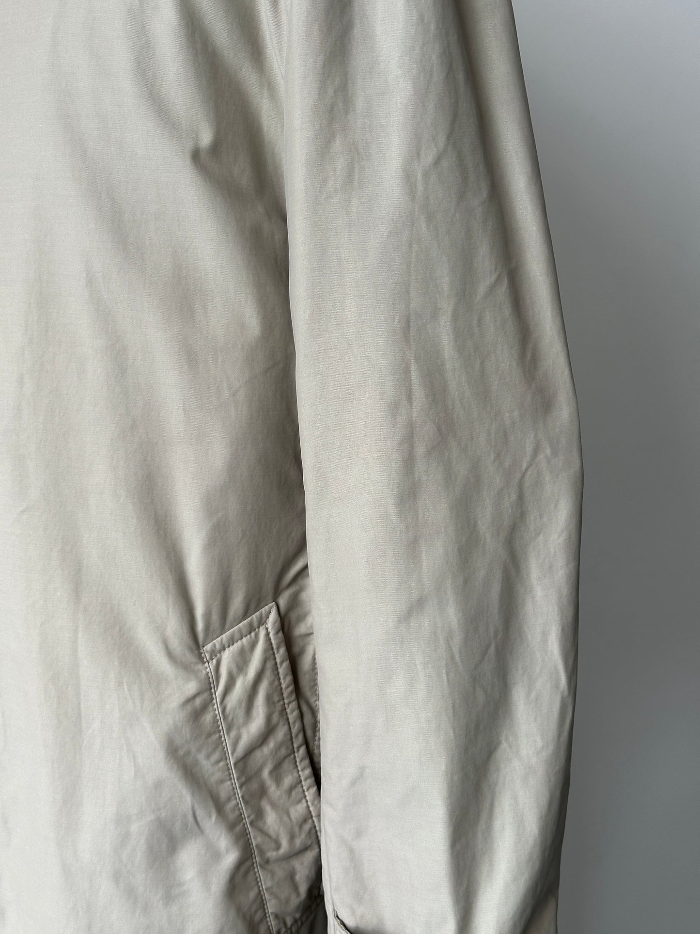 Hugo Boss 2000s High Neck Belted Trench Coat - L
