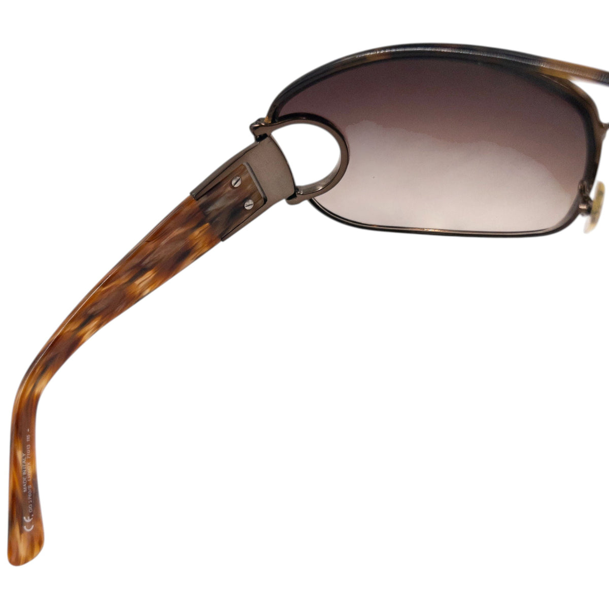 Vintage 2000s Gucci Horse Bit Sunglasses | O/S, Brown
