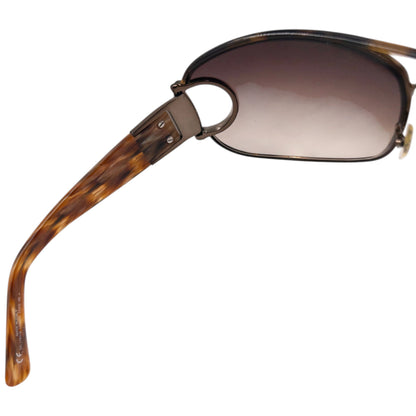 Vintage 2000s Gucci Horse Bit Sunglasses | O/S, Brown