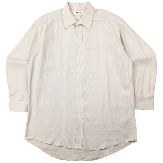 Vintage Issey Miyake Long Sleeve Button Up Shirt Size M