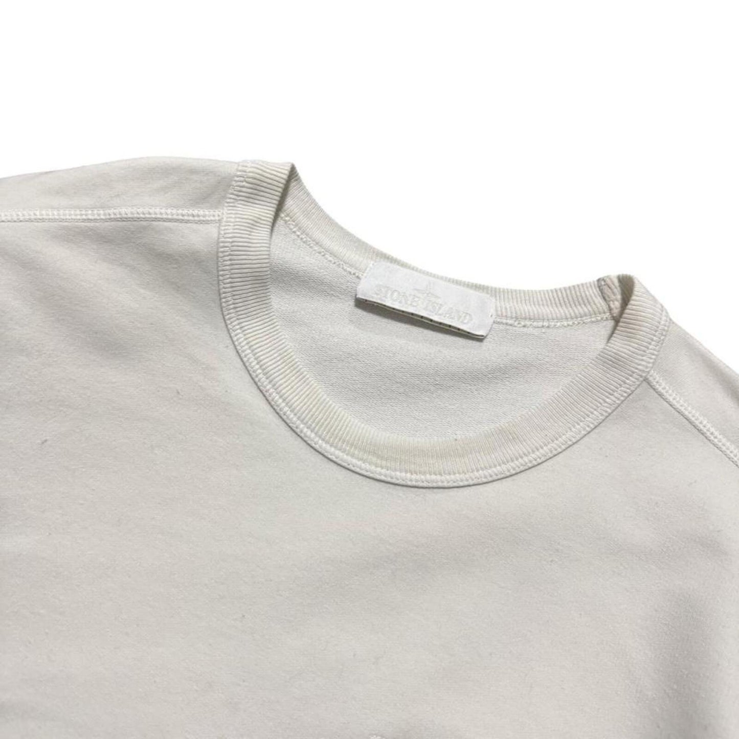Stone Island Ghost Pullover Jumper | Small, Off-White