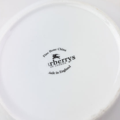 Vintage 90s Burberry Nova Check Fine Bone China Salad Bowl | O/S, Mixed