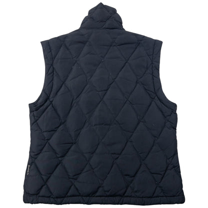 Vintage Armani Jeans Zip Off Sleeve Quilted Jacket Womens Size