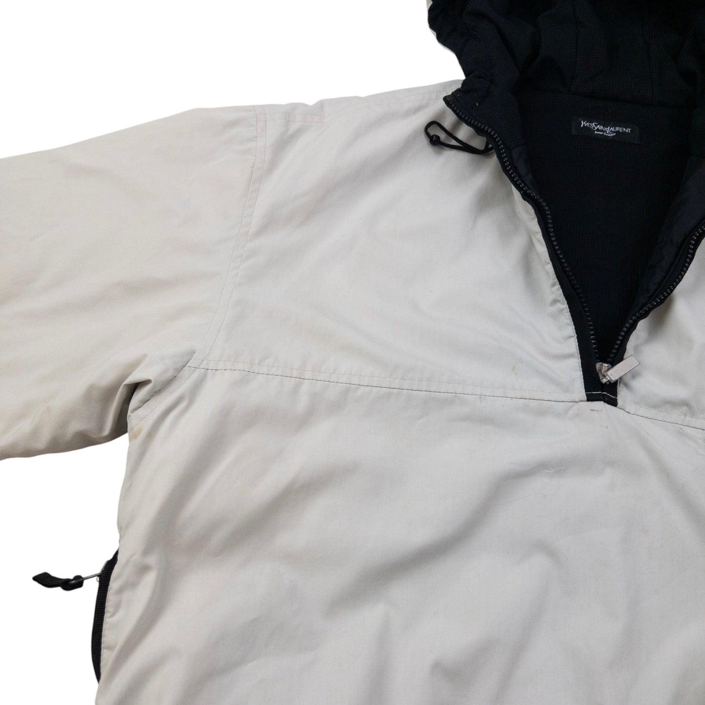 Vintage YSL Yves Saint Laurent Q Zip Padded Jacket Size M