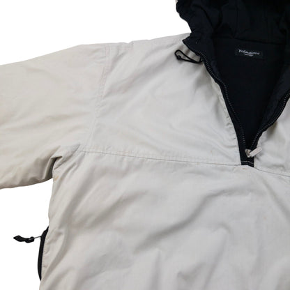 Vintage YSL Yves Saint Laurent Q Zip Padded Jacket Size M