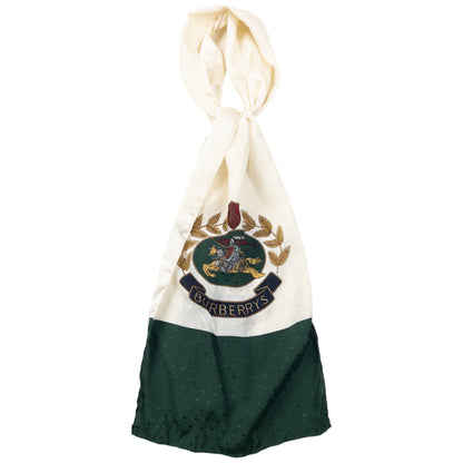 Vintage 90s Burberry Silk Scarf