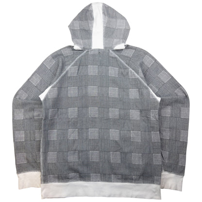 Vintage Stussy Checkered Zip Up Hoodie Size L