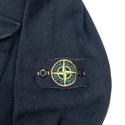 Vintage 2004 Stone Island Zip Up Jacket Size M | Medium, Navy