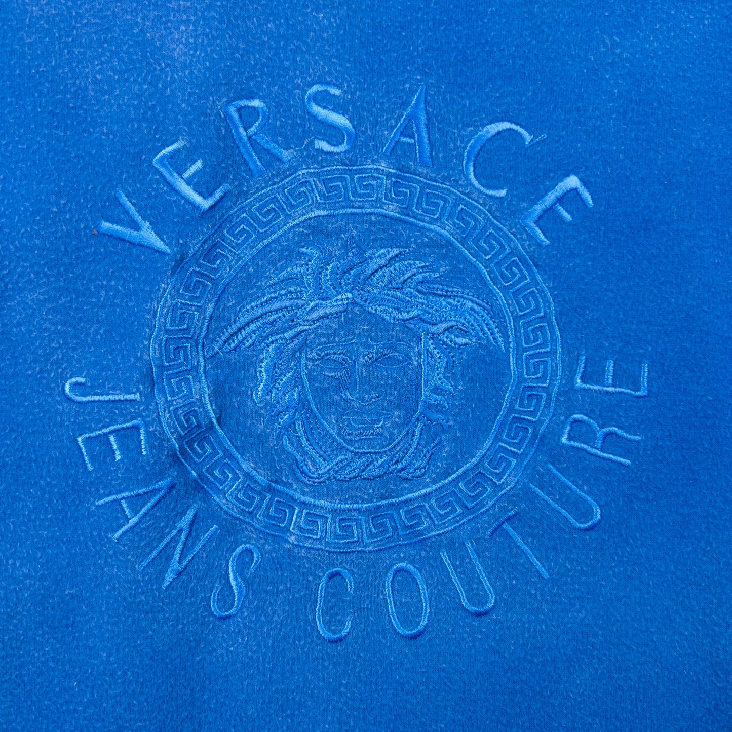 Vintage 90s Versace Jeans Couture Embroidered Sweatshirt Size S