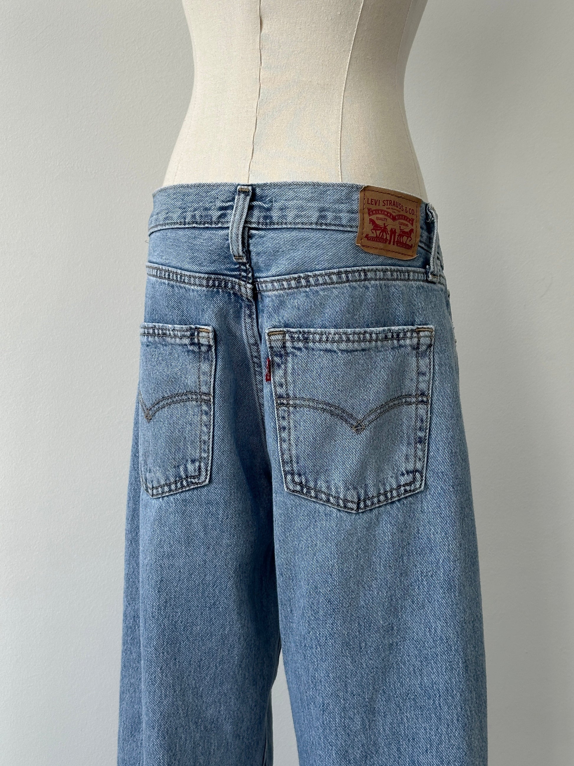 Levi's 94 Baggy Straight Leg Denim Jeans - W28