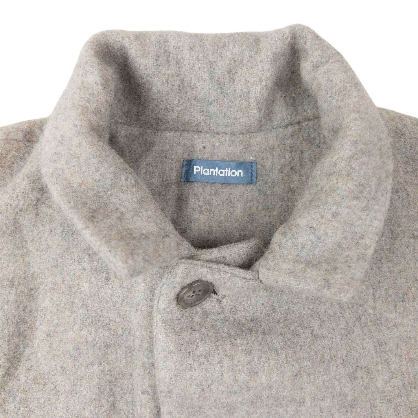 Vintage 90s Plantation By Issey Miyake Wool Button Up Jacket Size XL | XL, Grey