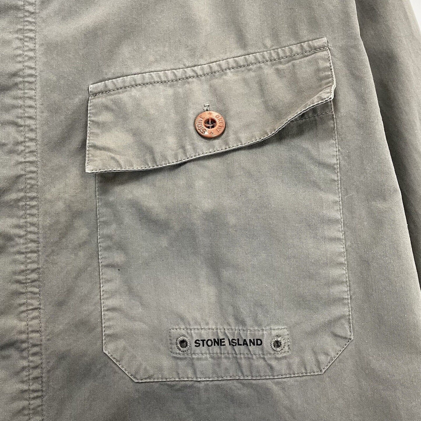 Vintage Stone Island Shirt, Size Large | Stone island, Grey