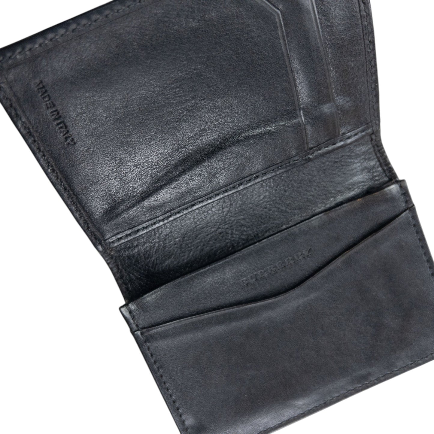 Vintage 2000s Burberry Nova Check Card Holder | O/S, Black