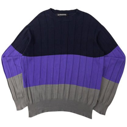 Vintage Mercibeaucoup By Issey Miyake Striped Jumper Size M