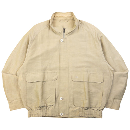 Vintage 90s Burberry Zip Up Jacket Size S | Small, Multicoloured