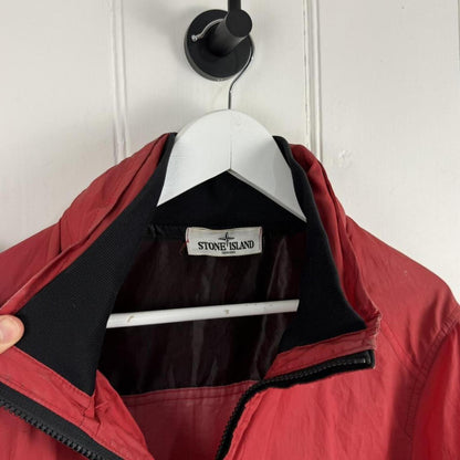 Stone Island Reflex Mat Jacket Red – Size Large | Large, Red