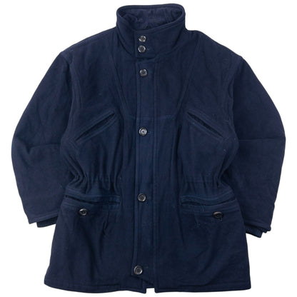 Vintage 2000s Hugo Boss Zip Up Cashmere Jacket Size XL | XL, Navy