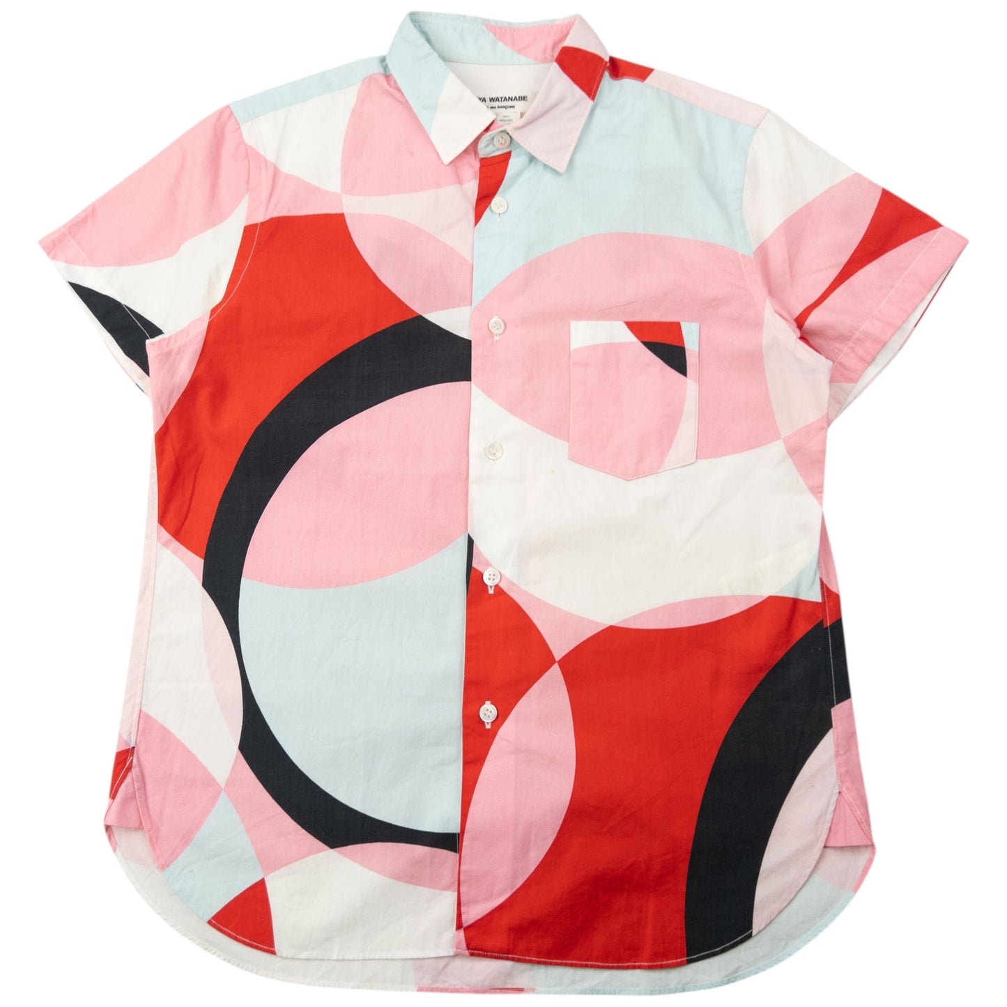 Vintage Junya Watanabe X Comme Des Garçons Button Up Shirt Size XS | XS, Red