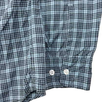 Vintage CP Company Checkered Long Sleeve Button Up Shirt Size M