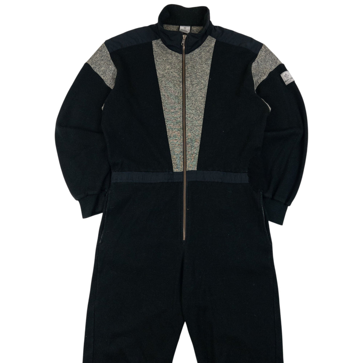 Vintage 90s Moncler One-Piece Jumpsuit Size L | Large, Black