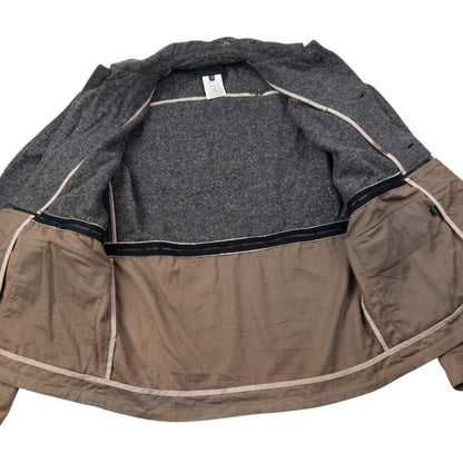 Vintage 90s Dolce & Gabbana Detachable Wool Jacket Size M