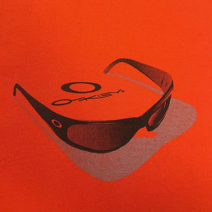 Vintage Oakley Software T-Shirt, Size Large | Large, Orange
