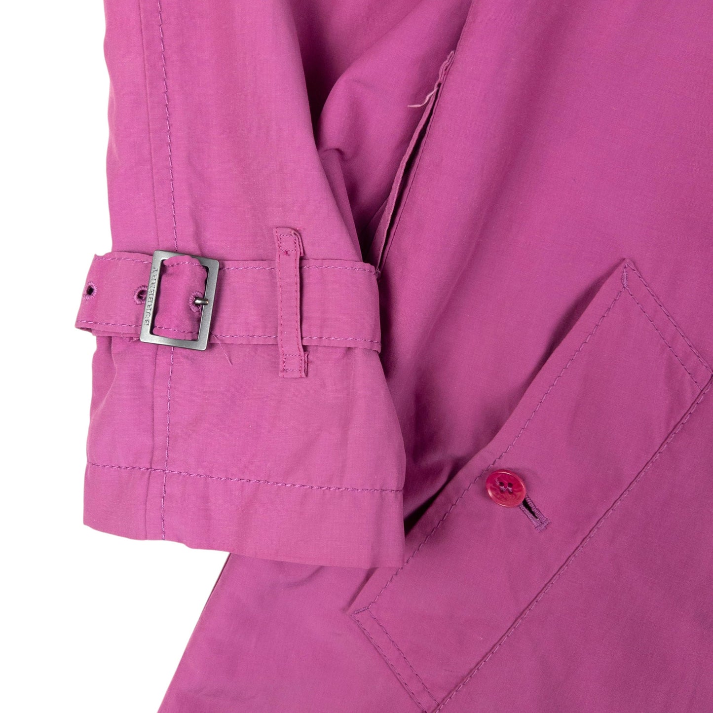 Vintage Burberry Trench Coat Jacket Womens Size M