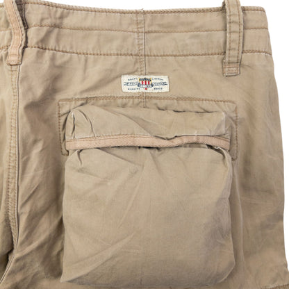 Vintage 2000s Ralph Lauren Polo Jeans Cargo Trousers Size W34 | W34, Beige