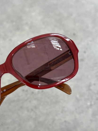 Chanel 1990s Oversized Sunglasses