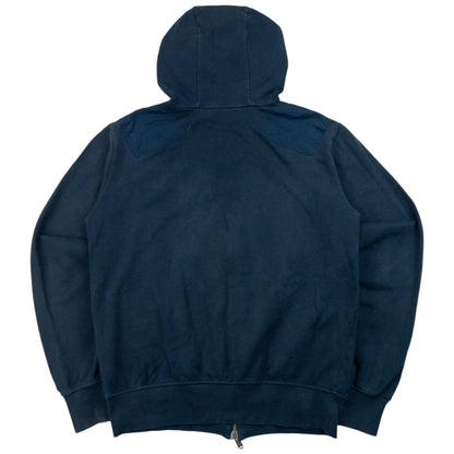 Vintage 2000s YSL Yves Saint Laurent By Tom Ford Zip Up Hoodie Size M | Medium, Navy