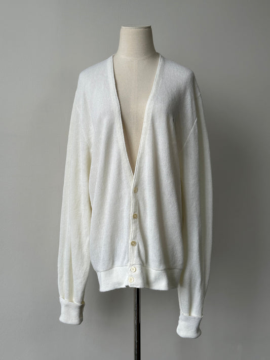 Christian Dior 1990s Knit Logo Cardigan - XL