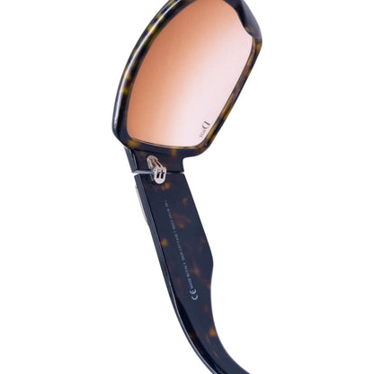 Vintage Dior Tortoise Shell Buckle Sunglasses