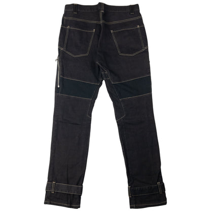 Vintage PPFM Multi Zip Denim Jeans Size M