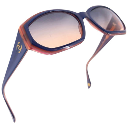 Vintage 2000s Chanel Sunglasses | O/S, Blue, Red