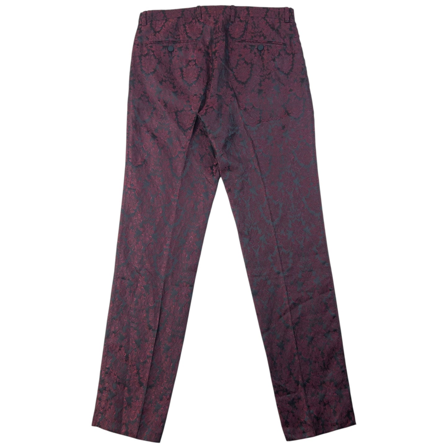 Vintage 2000s Dolce & Gabbana Brocade Waistcoat & Trousers Suit Set Size M | Medium, Multicoloured