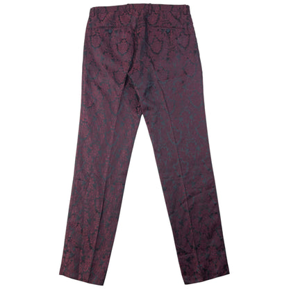 Vintage 2000s Dolce & Gabbana Brocade Waistcoat & Trousers Suit Set Size M | Medium, Multicoloured
