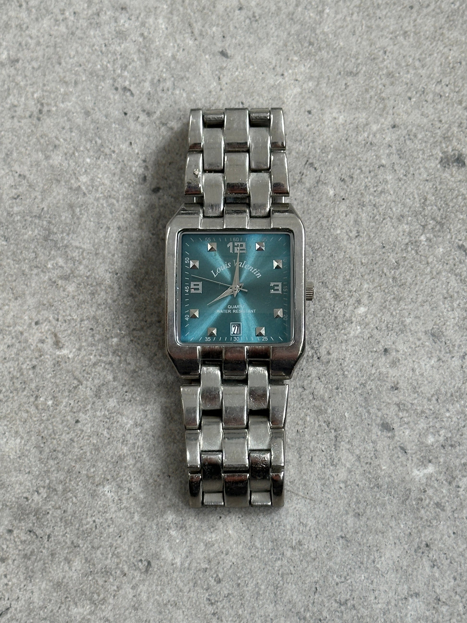 Vintage 2000s Square Stainless Steel Watch