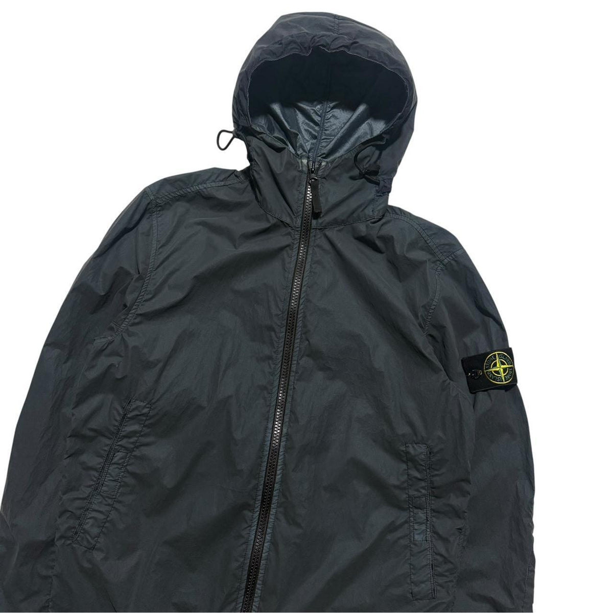 Stone Island Lamy Velour Jacket | Small, Dark Gray