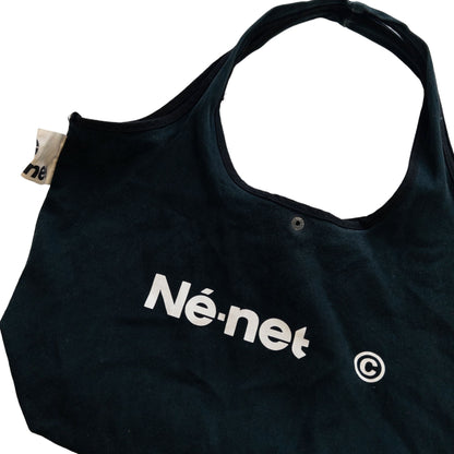 Vintage Ne-net By Issey Miyake Cat Logo Tote Bag
